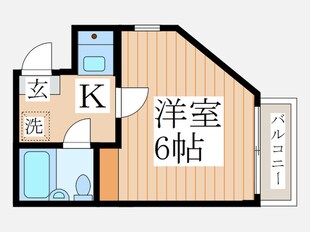 オ－ク花小金井の物件間取画像